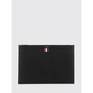 Thom Browne Men Grain Leather Pouch Thom Browne